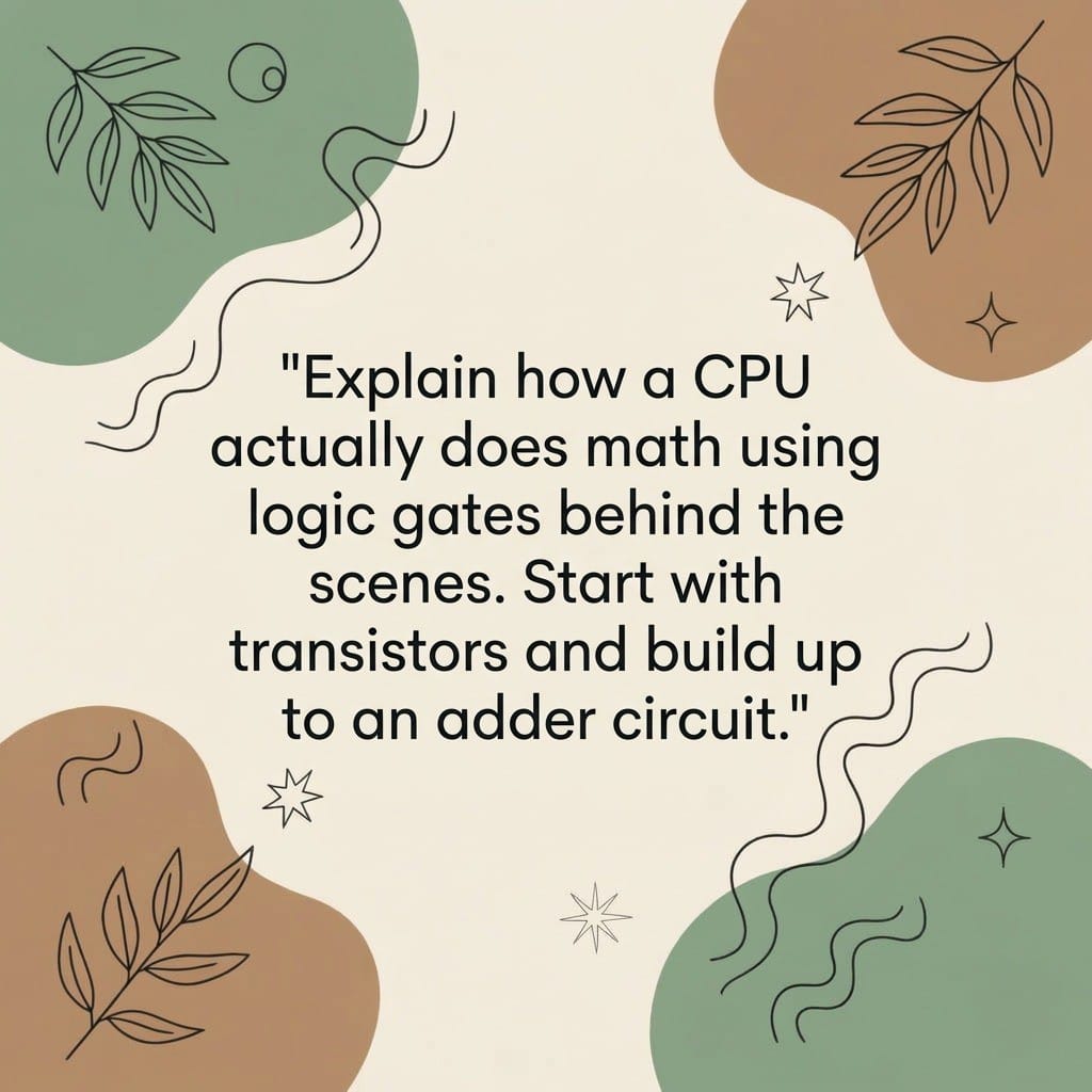 Visual Study Guides prompt card